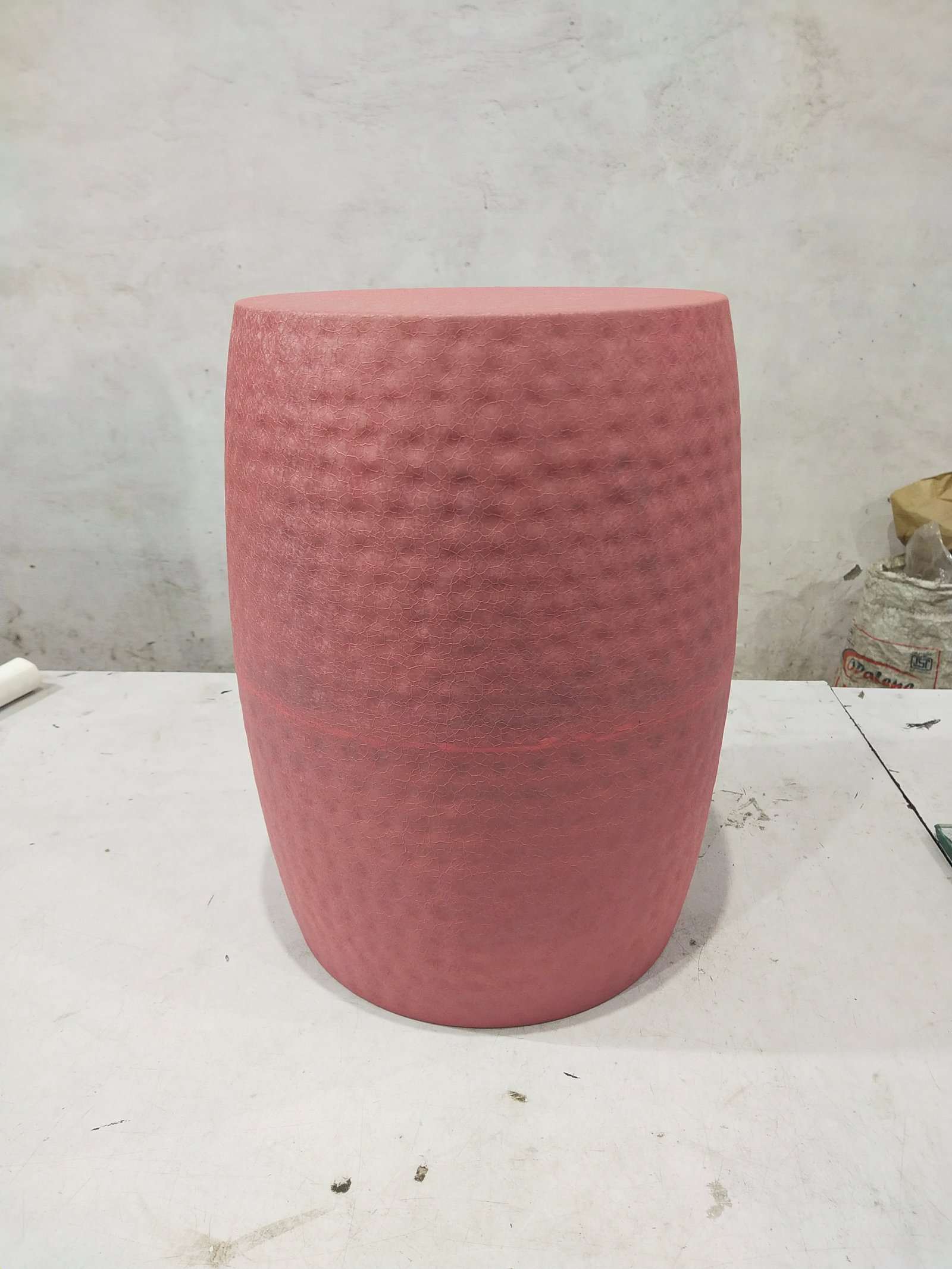 Metal Drum Stool