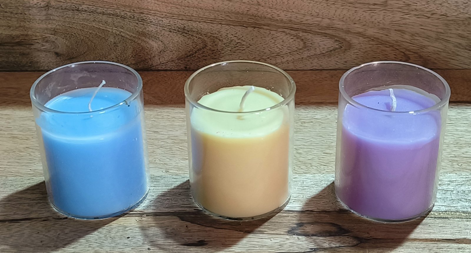 Votive Glass Candles, Pack of 3 gallery image