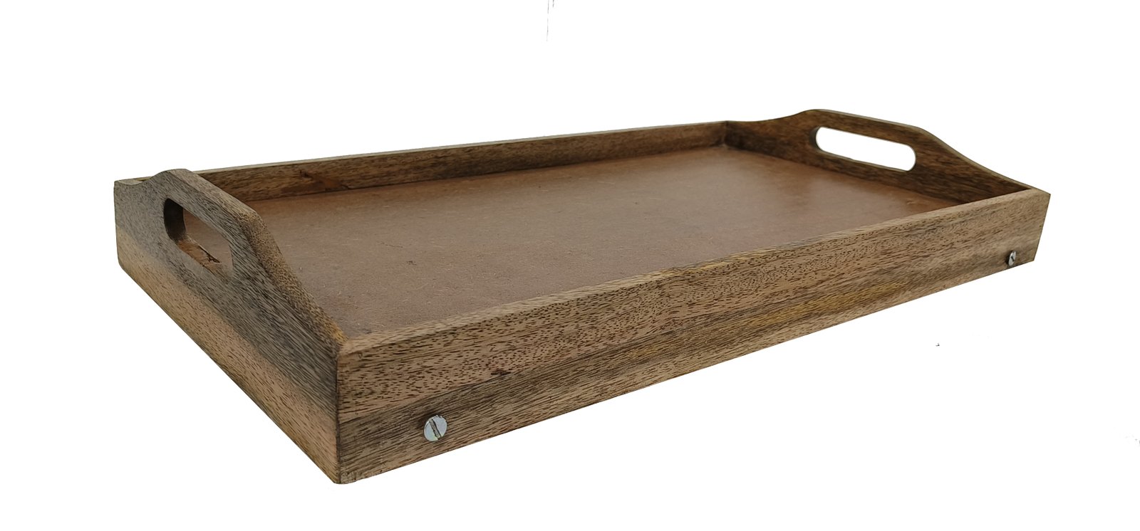 Foldable wooden breakfast bed tray gallery image